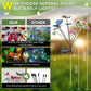 Neporal Solar Lights Outdoor Garden 2PK, Swaying Butterfly Lights + 7-Color Changing