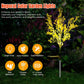 Neporal Garden Solar Lights Outdoor Waterproof IP65 4 Pack, Dusk to Dawn Golden Solar Flowers