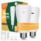 Neporal MagicPro Rechargeable Light Bulbs with Remote, USB + Socket Rechargeable, 15W